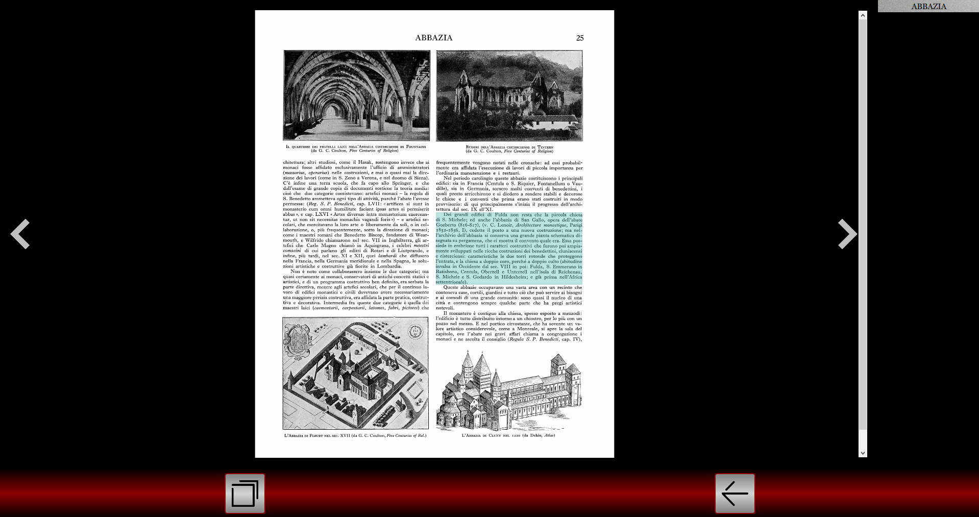 Treccani Visualization Interface 2