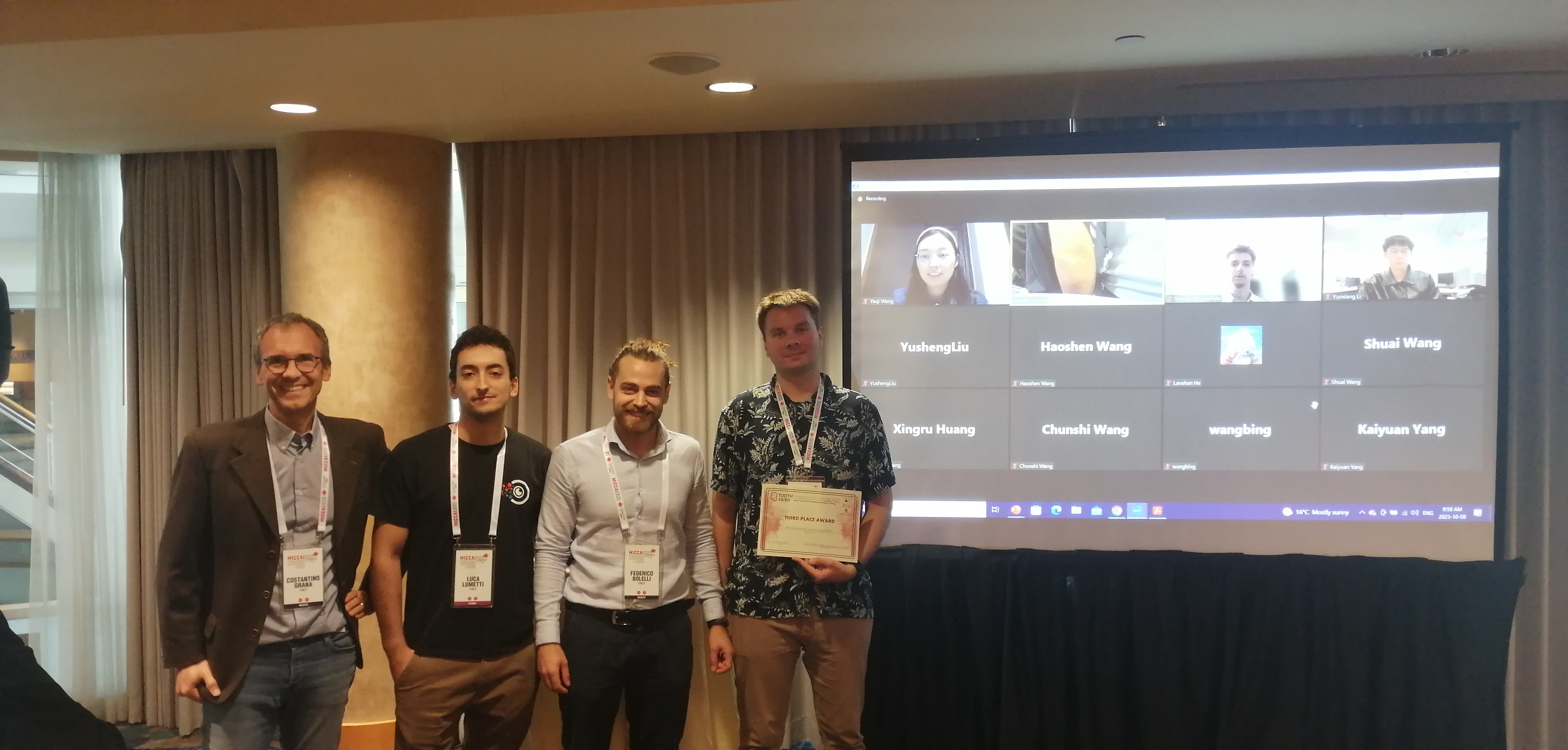 ToothFairy Challenge Group Photo